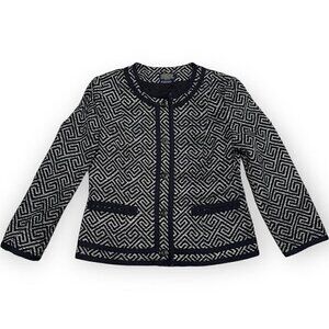 Pendleton Retro Y2K Aztec Luxury Designer Light Blazer Jacket - Womens 8